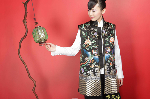 拈花微笑經典唐裝