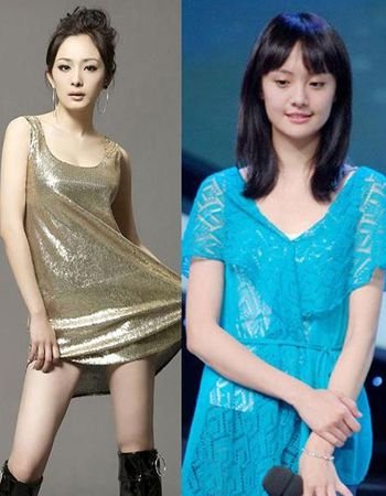 楊冪PK鄭爽 兩小花旦發(fā)型秀