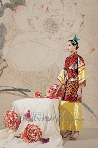 美艷至極 中式婚紗