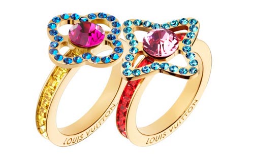 LV璀璨花朵配飾閃耀亮相