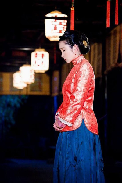 秦海璐《冬雪》演繹民國旗袍