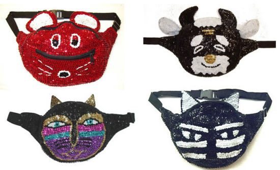 不再土氣 趣味腰包變時尚