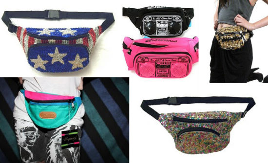 不再土氣 趣味腰包變時尚