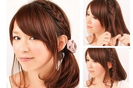 教你打造百變花樣麻花辮發型