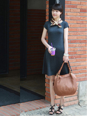 30℃高溫 OL連衣裙清涼美搭