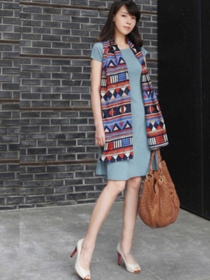 30℃高溫 OL連衣裙清涼美搭