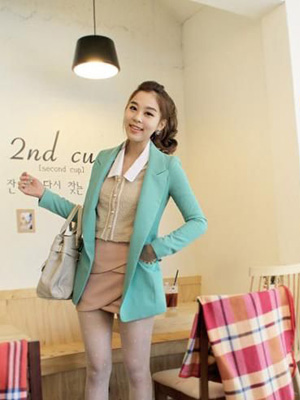 早秋必備西裝 嫩模教你如何搭