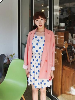 早秋必備西裝 嫩模教你如何搭