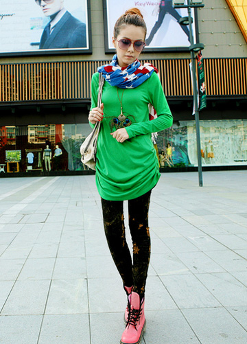 換季輕松換裝 長袖衫配仔褲修身又顯高