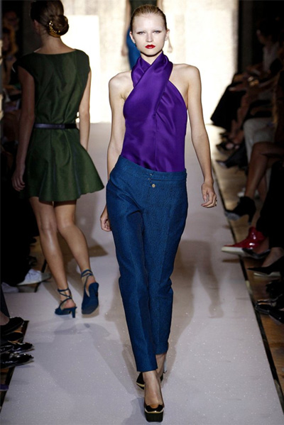 Yves Saint Laurent 2012春夏成衣