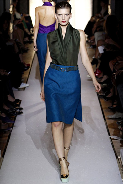 Yves Saint Laurent 2012春夏成衣