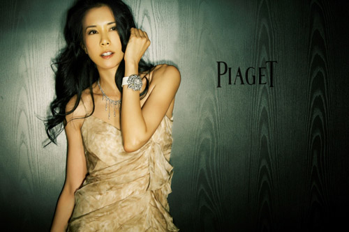 莫文蔚演繹伯爵珠寶腕表