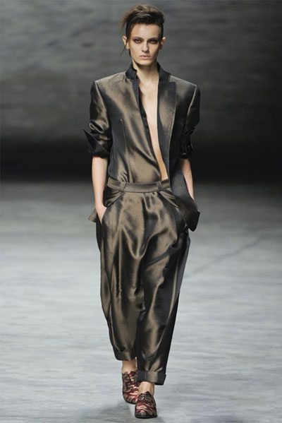 Haider Ackermann 2012春夏成衣