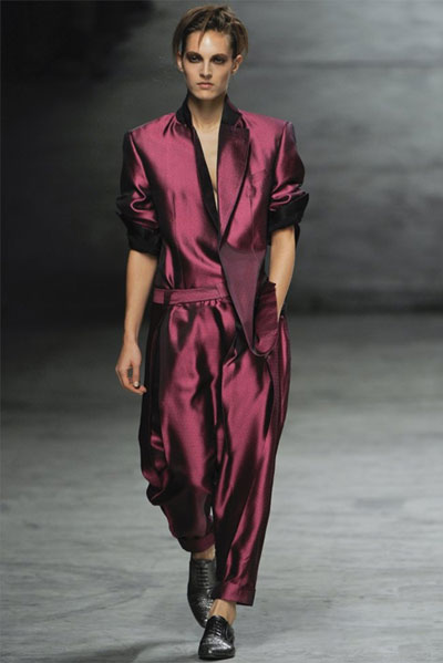 Haider Ackermann 2012春夏成衣