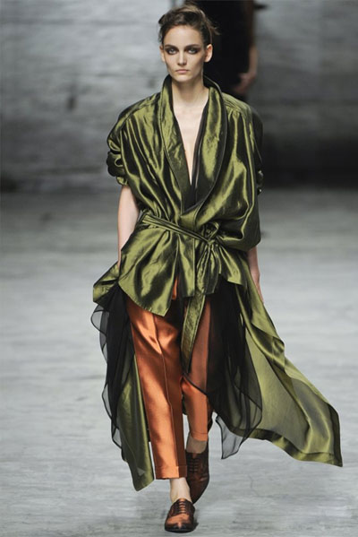 Haider Ackermann 2012春夏成衣