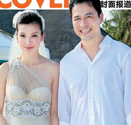 劉璇王弢美國完婚 盤點2011年幸福一對的明星