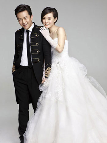 劉璇王弢美國完婚 盤點2011年幸福一對的明星