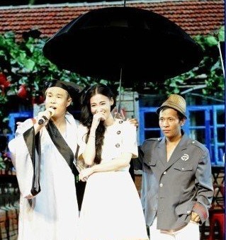 小沈陽張柏芝二人轉表演照曝光