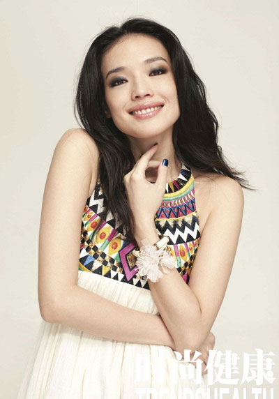 舒淇獻身時尚 抹胸短裙盡顯妖嬈嫵媚本色