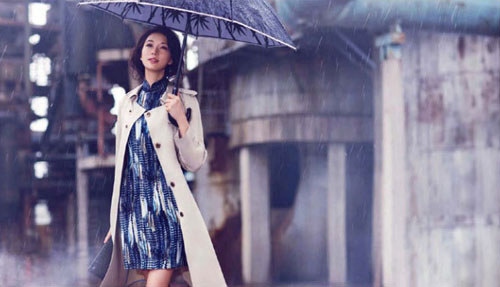 林志玲摩登優雅的旗袍誘惑