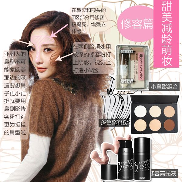 李小璐無瑕小V臉 全靠“妝”出來