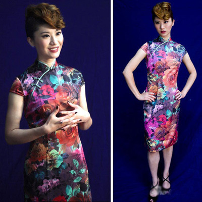 范爺百變中國風 尚雯婕范曉萱雷人旗袍裝