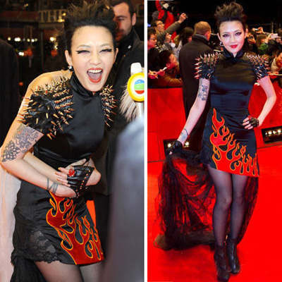 范爺百變中國風 尚雯婕范曉萱雷人旗袍裝