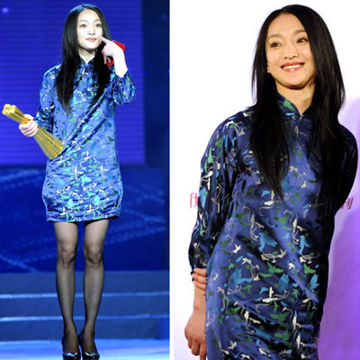 范爺百變中國風 尚雯婕范曉萱雷人旗袍裝