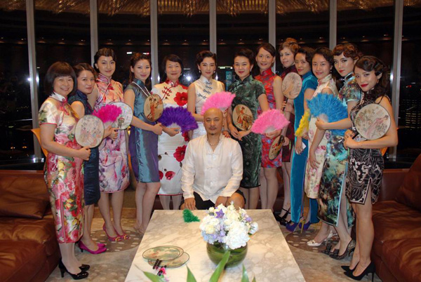 張雨綺穿旗袍慶生活色生香 開旗袍派對