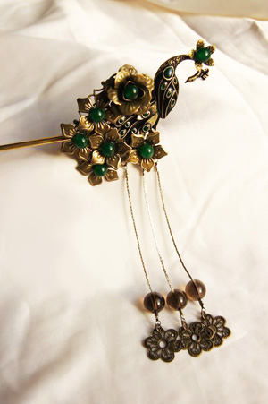 揭秘古代女人頭上戴什么“花兒”