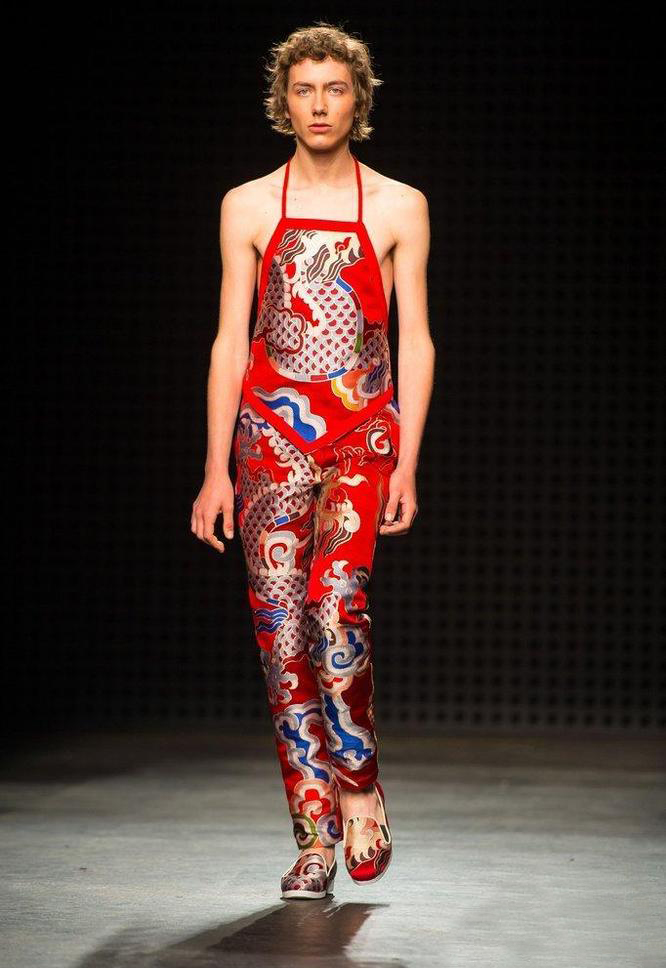 倫敦2016春夏時裝周上演男裝重口“gay蜜”范兒