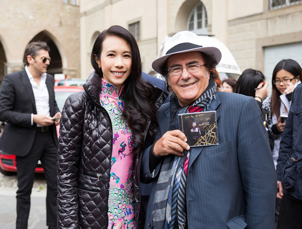 莫文蔚魅力襲卷歐洲 受封貝加莫文化大使