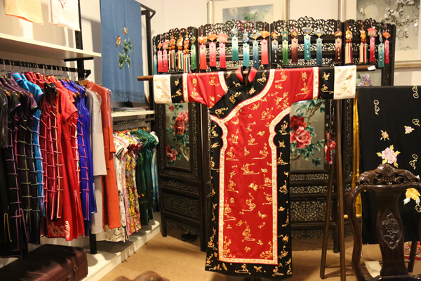 蘇州卿佩手工繡花旗袍