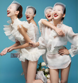 �L��ҕ�X���콵��� with four girls